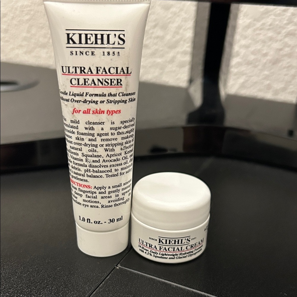 Kiehl's Ultra Facial Cleanser and Cream Set